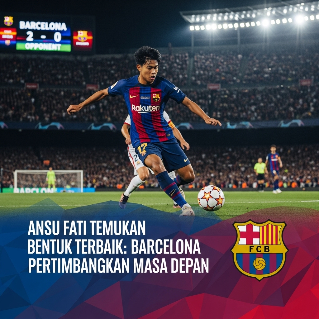 Ansu Fati Temukan Bentuk Terbaik: Barcelona Pertimbangkan Masa Depan