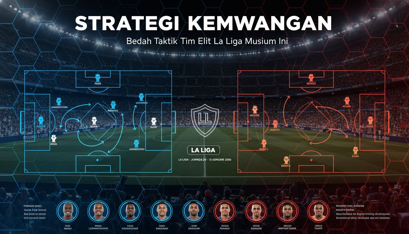 Strategi Kemenangan: Bedah Taktik Tim Elit La Liga Musim Ini
