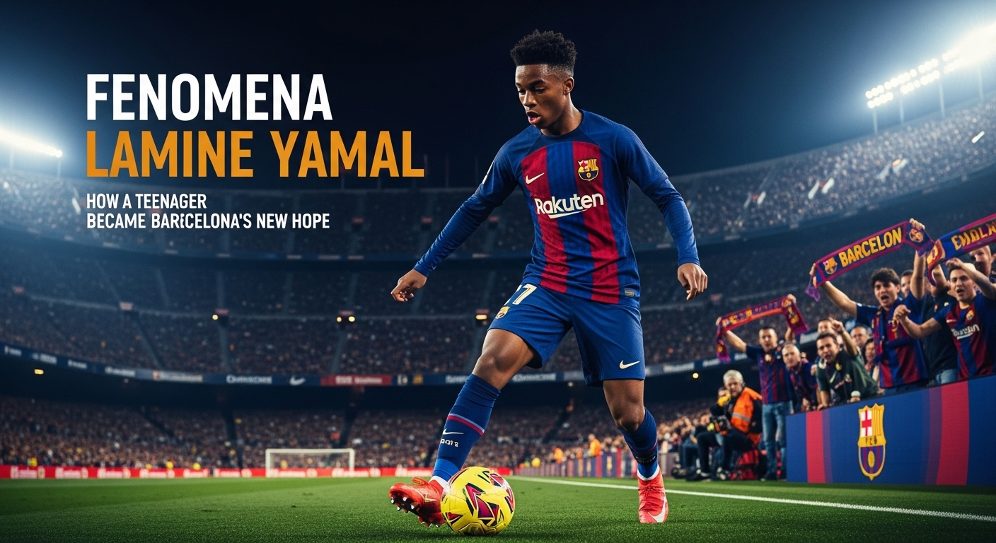 Fenomena Lamine Yamal: Bagaimana Seorang Remaja Menjadi Tumpuan Baru Barcelona?