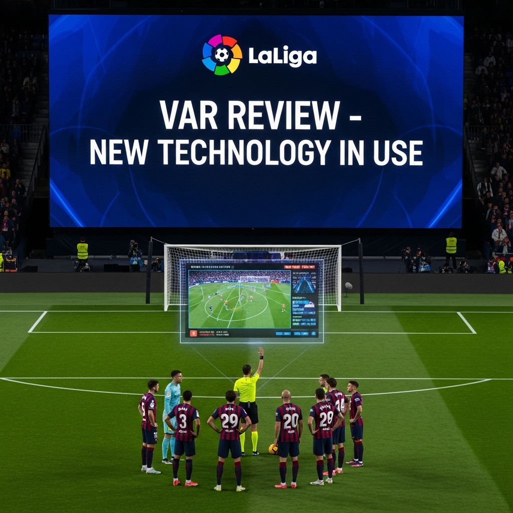 La Liga Terapkan Teknologi VAR Baru: Keputusan Lebih Cepat dan Akurat